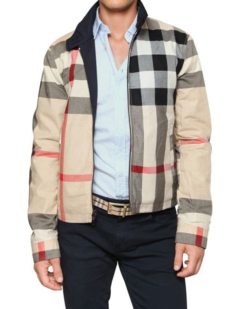 burberry shirt jacket mens|Burberry men jacket on sale.